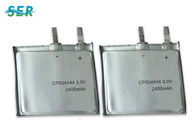 第一次リチウム超薄い電池CP504644 3.0の電圧2400mAh RFID適用