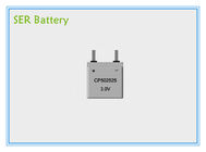 CP502525 3.0Vの薄く適用範囲が広い電池、RFID/電子おもちゃのための平らなリチウム イオン電池のパック