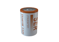 ER34615M 3.6V DのサイズLiSOCL2電池は高い下水管のリチウム塩化チオニル電池螺線形になる