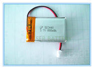 カスタマイズされた再充電可能なポリマー電池細胞GPS 053448 3.7V李- Po 503448