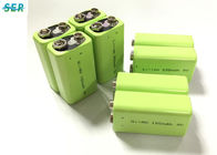 Nimh 9Vのリチウム電池、煙探知器のための180mAhリチウム イオン充電電池
