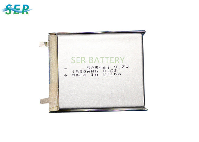 深い周期のリチウム ポリマー電池細胞はBluetoothのヘッドホーン525464の3.7電圧を再充電する