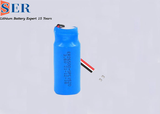 3.6V Er26500 SPC1520李Socl2のIOTのメートルのための第一次リチウム電池非再充電可能な8500mAh