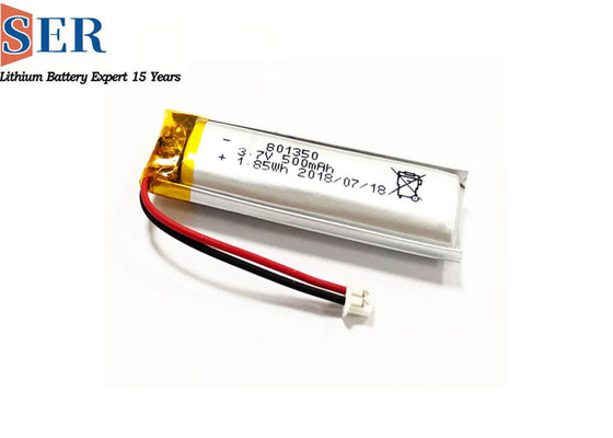 低温のリチウム ポリマー電池3.7V 7.4V 150mAh LP801350のリチウム李低温学のPOの細胞をカスタマイズしなさい
