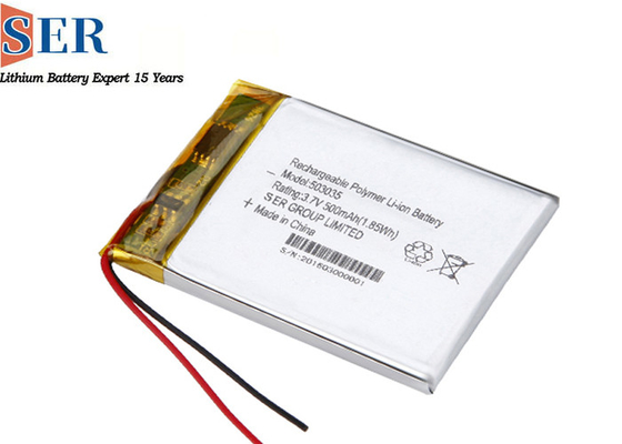 スマートなマンホールの蓋のための3.7V Lipo電池LP805060 3000mAhのリチウム ポリマー電池